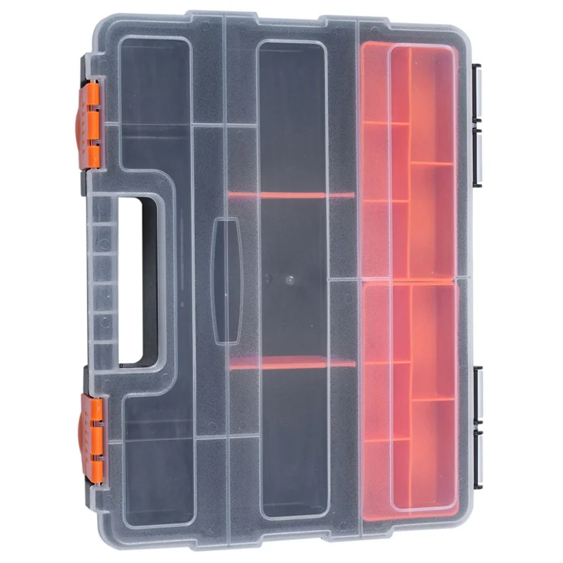 

AB35-3X F-290 Portable Plastic Tool Parts Box Screw Storage Box Electronic Component Box Compartment Box Material Box