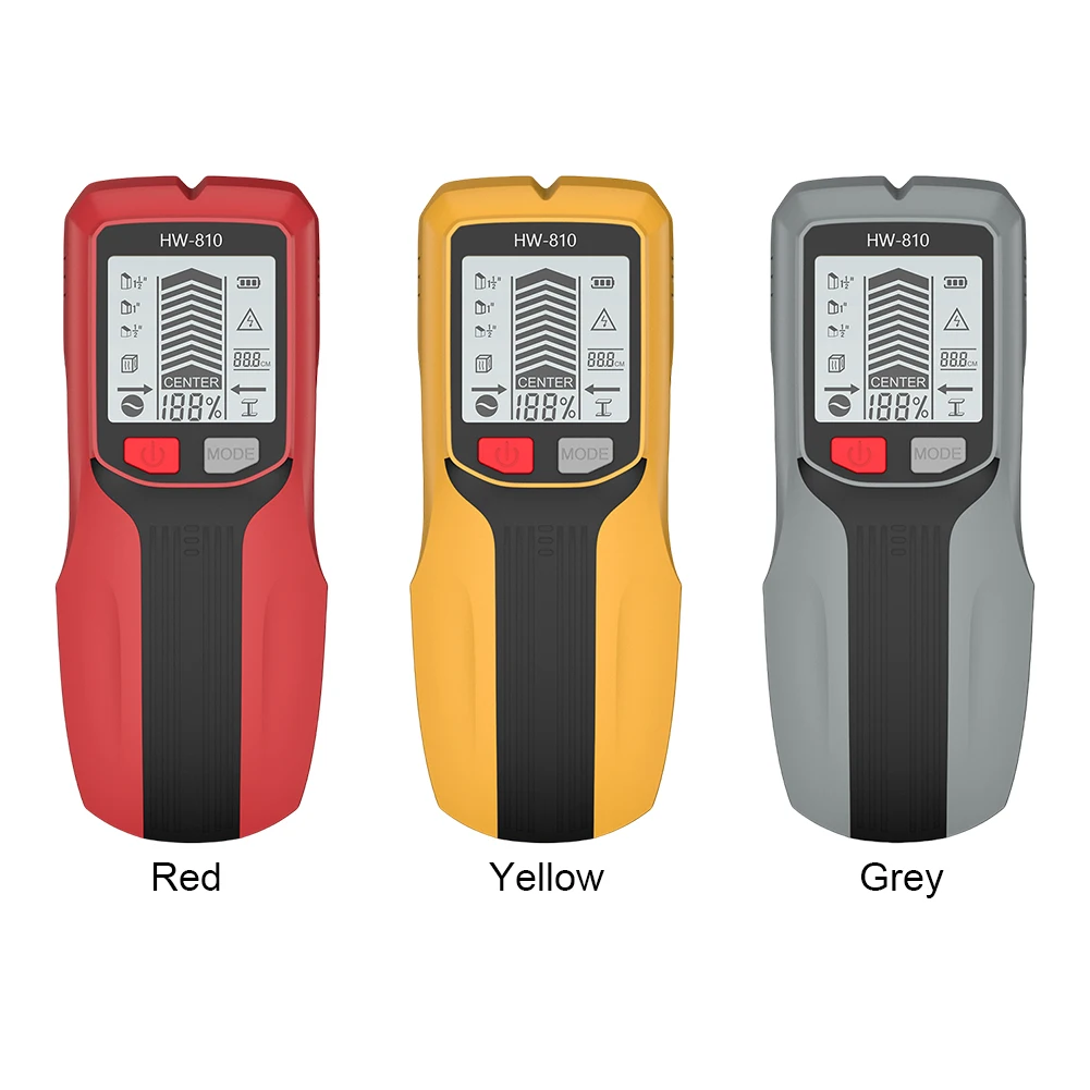 6 في 1 الذكية مسمار مكتشف الجدار الماسح الضوئي الكهربائية الجدار الماسح الضوئي الاستشعار ترصيع الكاشف ل التيار المتناوب سلك المعادن ترصيع الخشب الرافعة الأنابيب