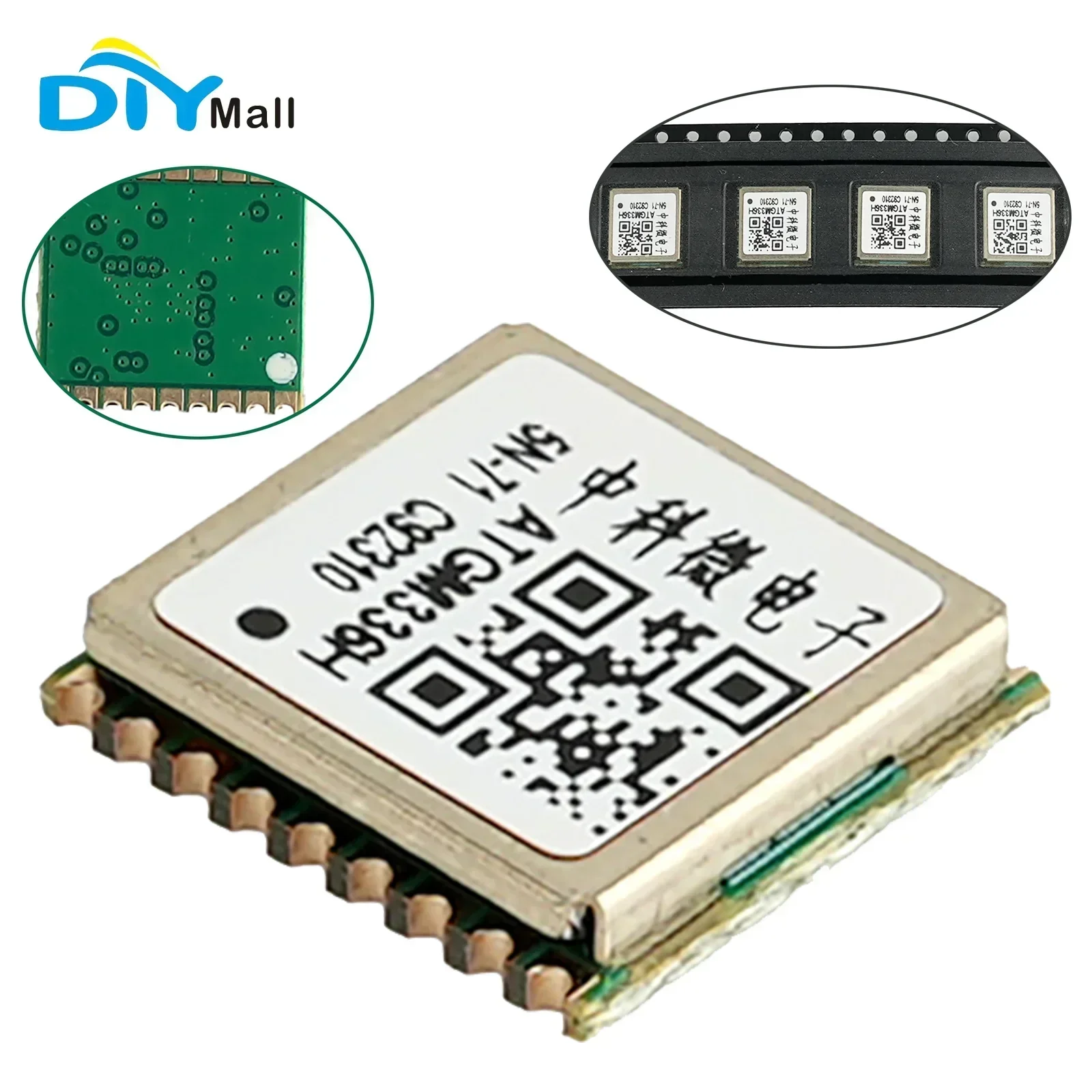 ATGM336H 5N71 GPS+BDS Module 9.7mmX10.1mm navigation module support a variety of satellite navigation systems