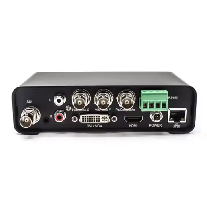 1080P H.264 HDMI DVI SDI VGA A IP Video Encoder HDMI Encoder/decoder Supporto Telecamera USB Protocollo RTMP/RTSP/UDP/HTTP/TCP