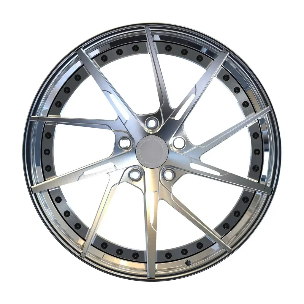 

Hot Sale Best Quality 40mm ET 100mm PCD 5x112 Aluminum Forged Alloy Wheel Two-Piece Deep Lip Car Wheel Rims 19-23 Inch