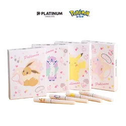 Pokemon Explosive Co-branded Platinum Little Meteor, Cartoon Genuine Fountain Pen, Student, Stationery, Office, High Value, Gift