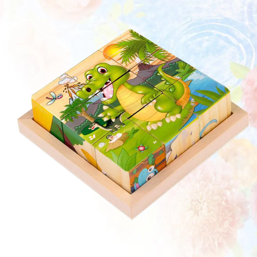 

Детские развивающие пазлы-головоломки с мультяшными персонажами для малышей и дошкольников