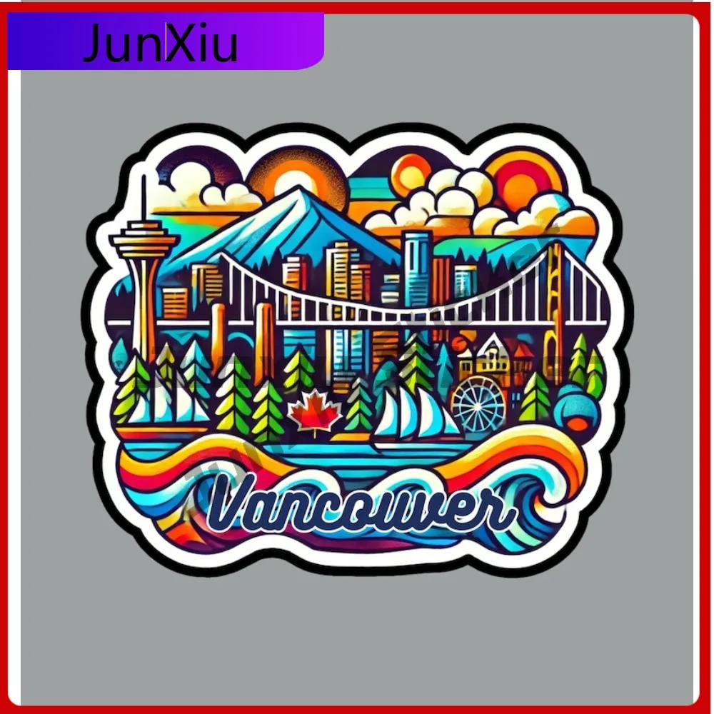 

Vancouver British Columbia Sticker Adventure Motorcycle Occlusion Scratch Exterior Stickers Suv Fridge Or Laptop Suv Window Cust