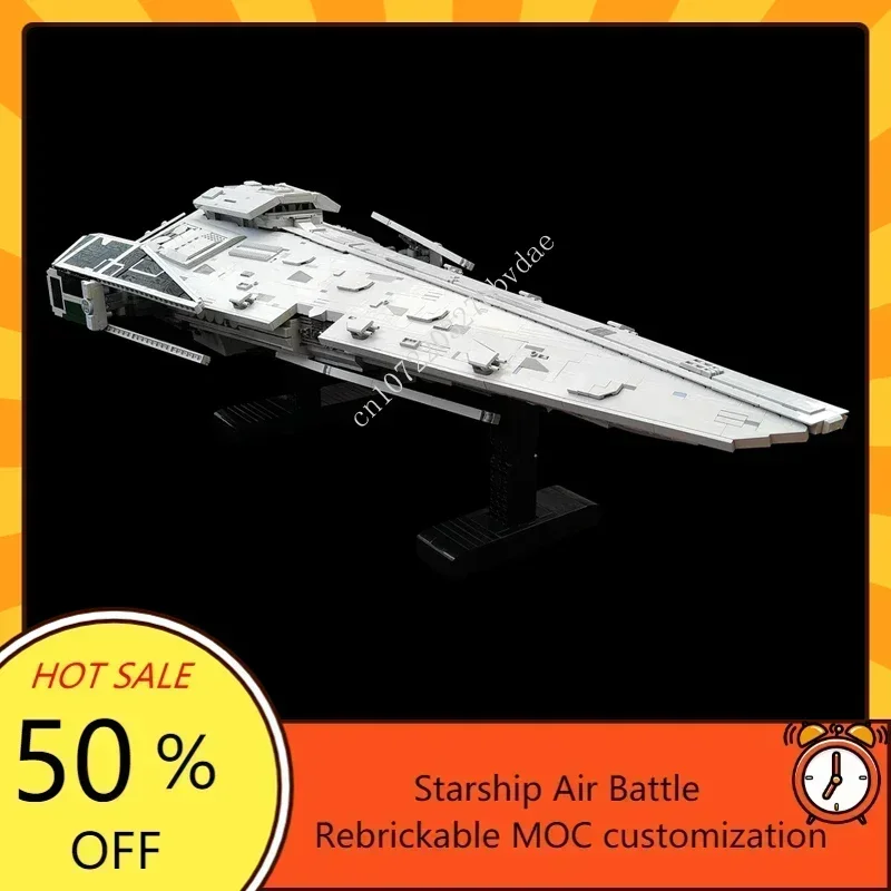 5470PCS MOC Space Battle Series Raider-class II Corvette - Model Corvus Custom Puzzle Technology Zabawki do składania Prezenty