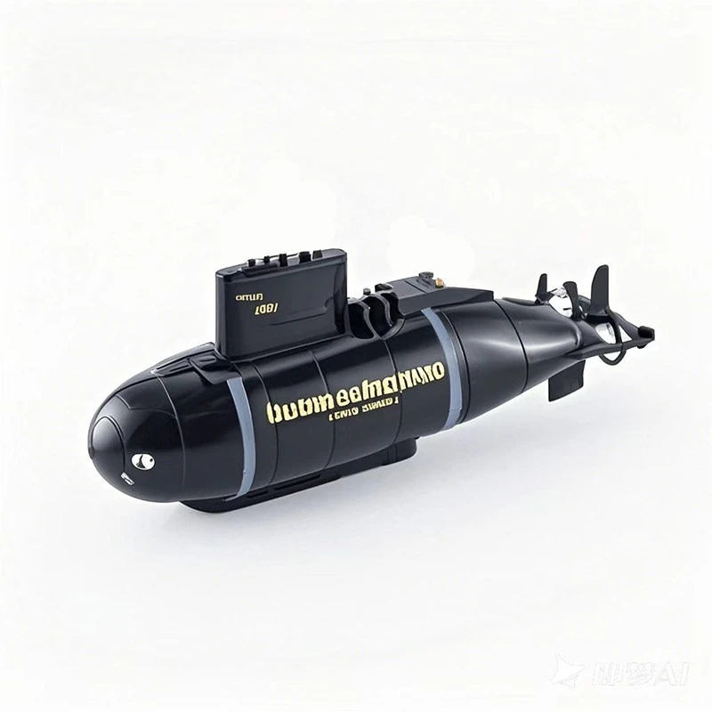 Mini Waterproof Remote Control Submarine Rechargeable Electric Kids Toy Nuclear Submarine Model For Fish Tank Children Play Gift