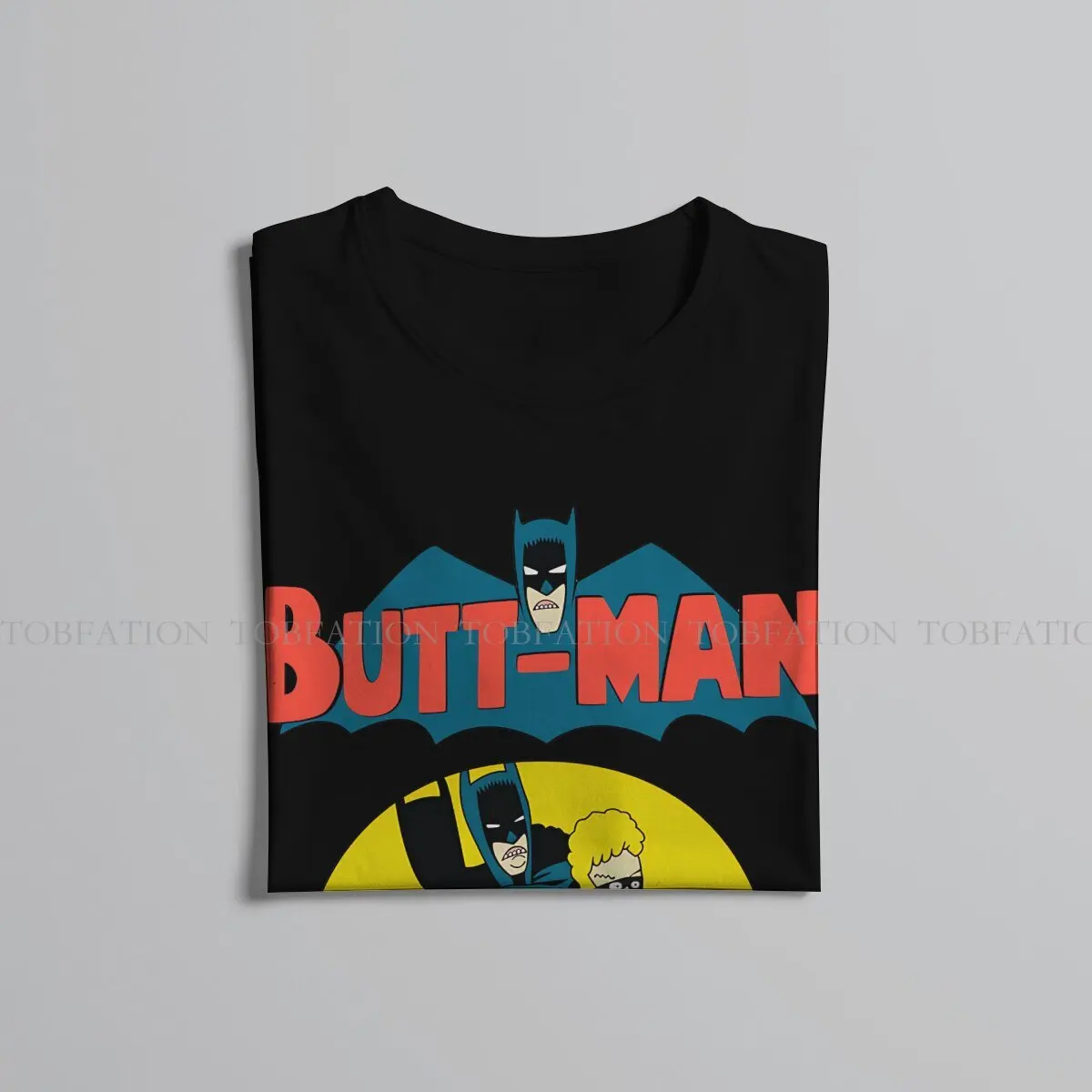 Beavis and Butthead Butt-Man Tshirt Graphic Men Tops Vintage Alternative Summer Clothes 100% Cotton T Shirt