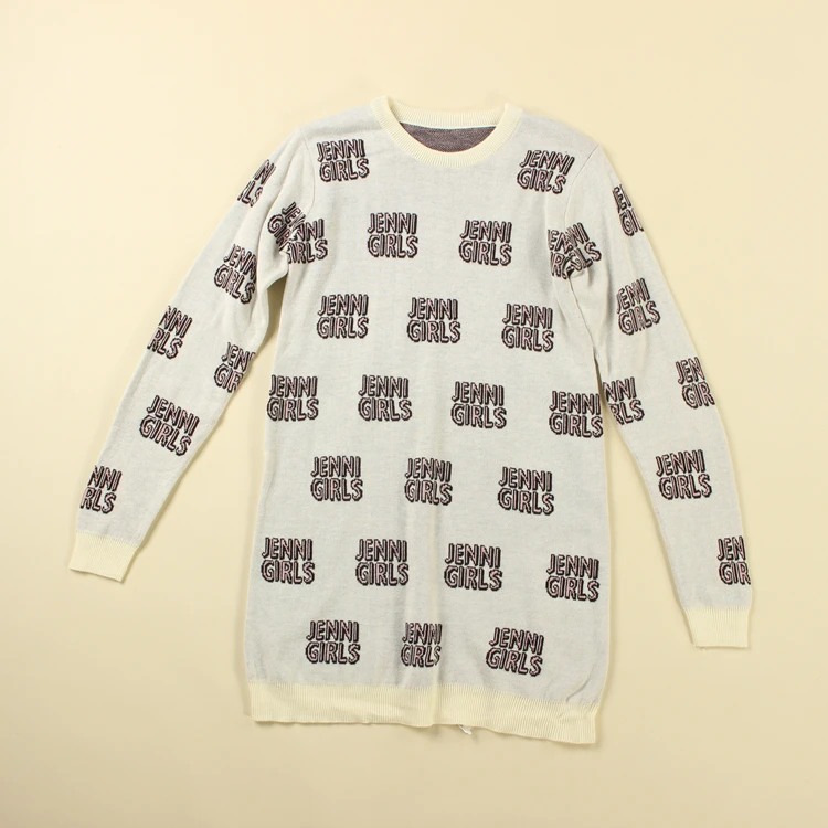 

Женский длинный вязаный свитер, базовый слой, осенне-зимняя большая детская одежда, мягкая, удобная, дышащая, модная