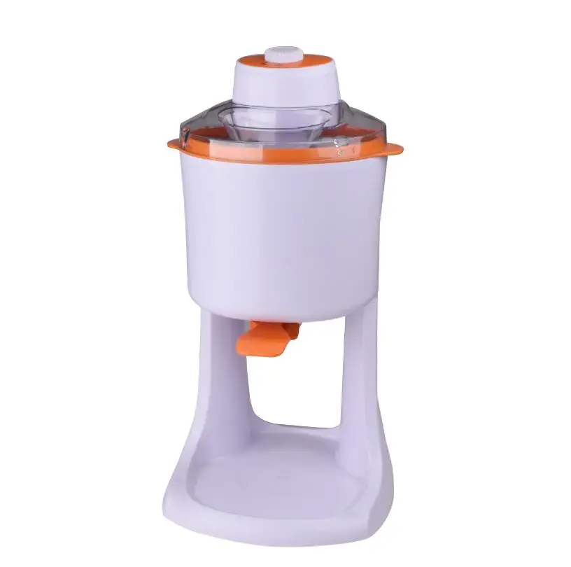 

Portable Electric Automatic Self Cooling Mini Ice Cream Machine 1L Capacity Home Made DIY Maker