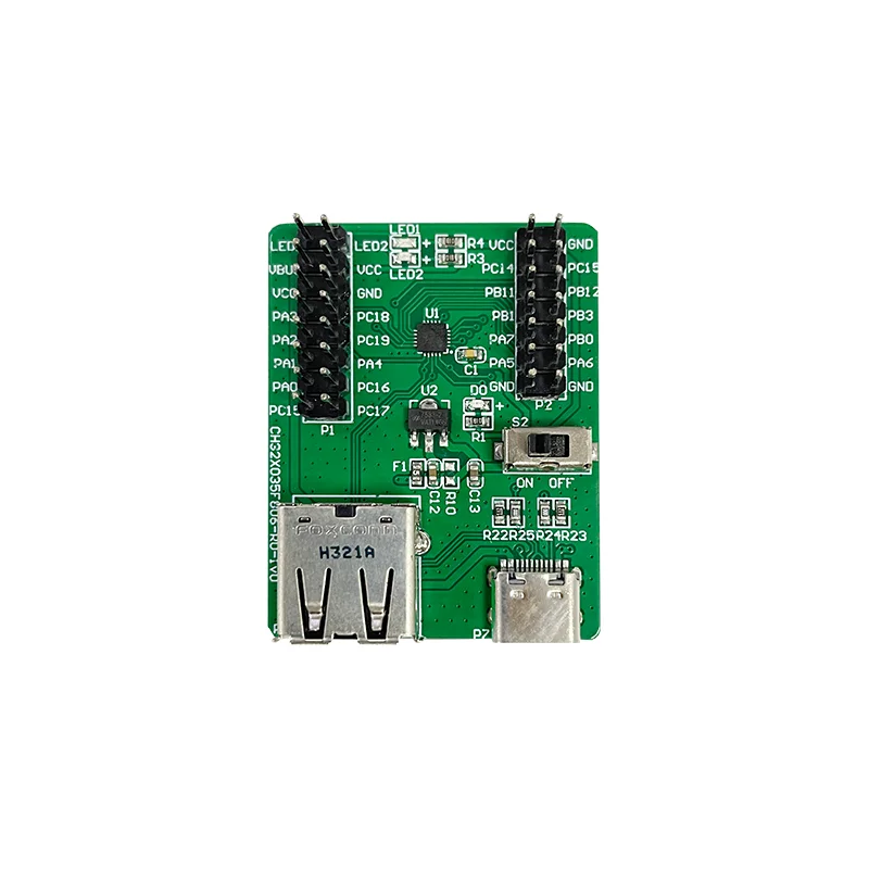 Placa de evaluación básica CH32X035, RISC-V, USB, PD, MCU, 2 uds./lote