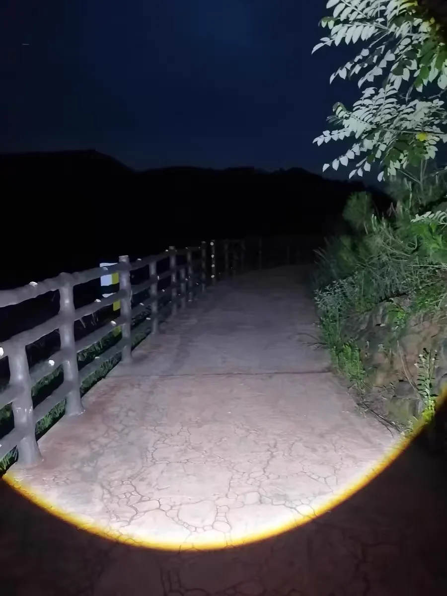 990000LM High Power Flashlight Type-C Rechargeable LED Flashlight Portable Outdoor Camping Waterproof Torch Tactical Lantern