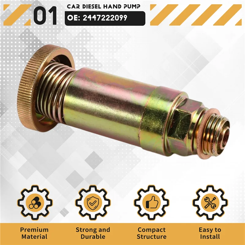 

New Diesel Hand Pump Priming Fuel Pump Hand Primer Pump 2447222000 2447222099 For Volvo