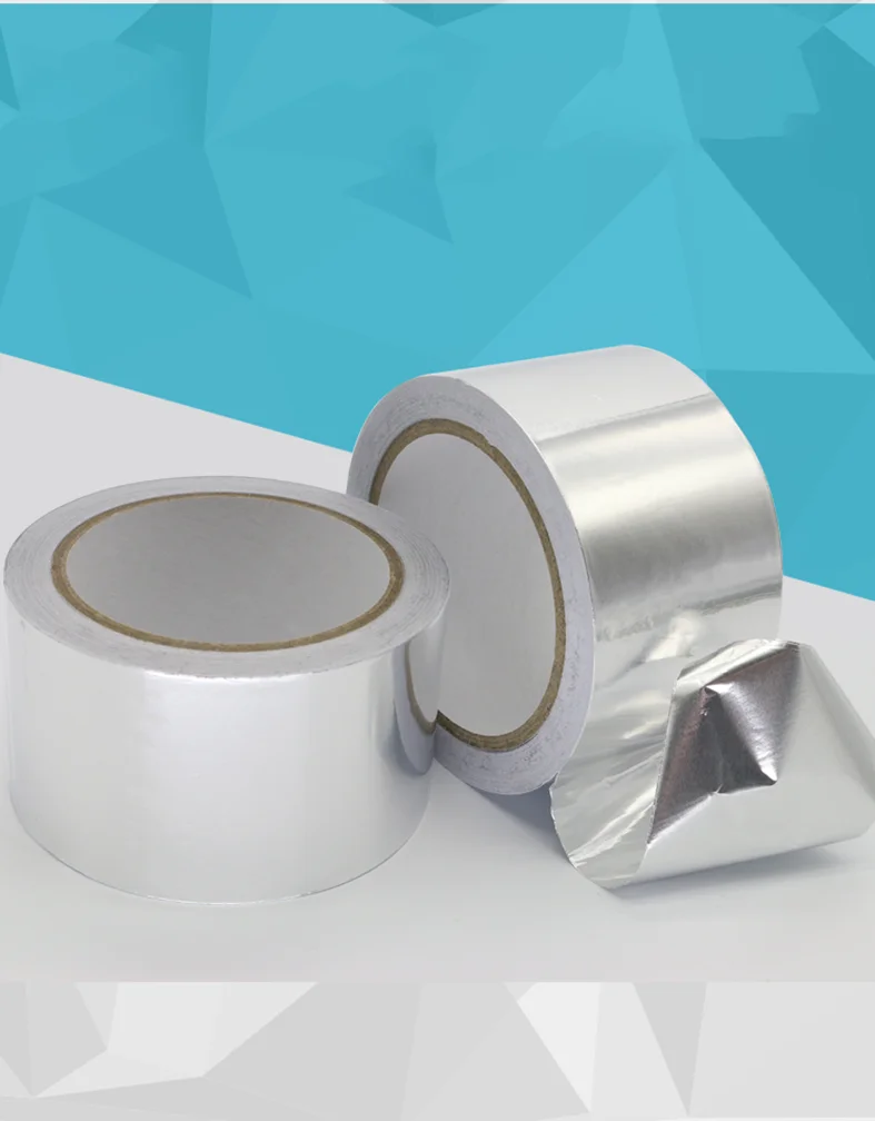 

High Temperature Resistant Aluminum Foil Tape Pipe Repair Tape Insulation kitchen Accessories Width 2mm/3mm/4mm/5mm/6mm/8mm/10mm