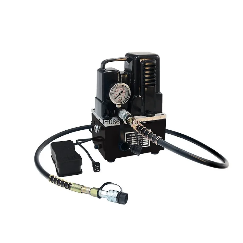 

Portable QQ-700 Electric Hydraulic Oil Pump, Ultra-High Pressure Solenoid Valve Pump with Foot Pedal for Hydraulic Press