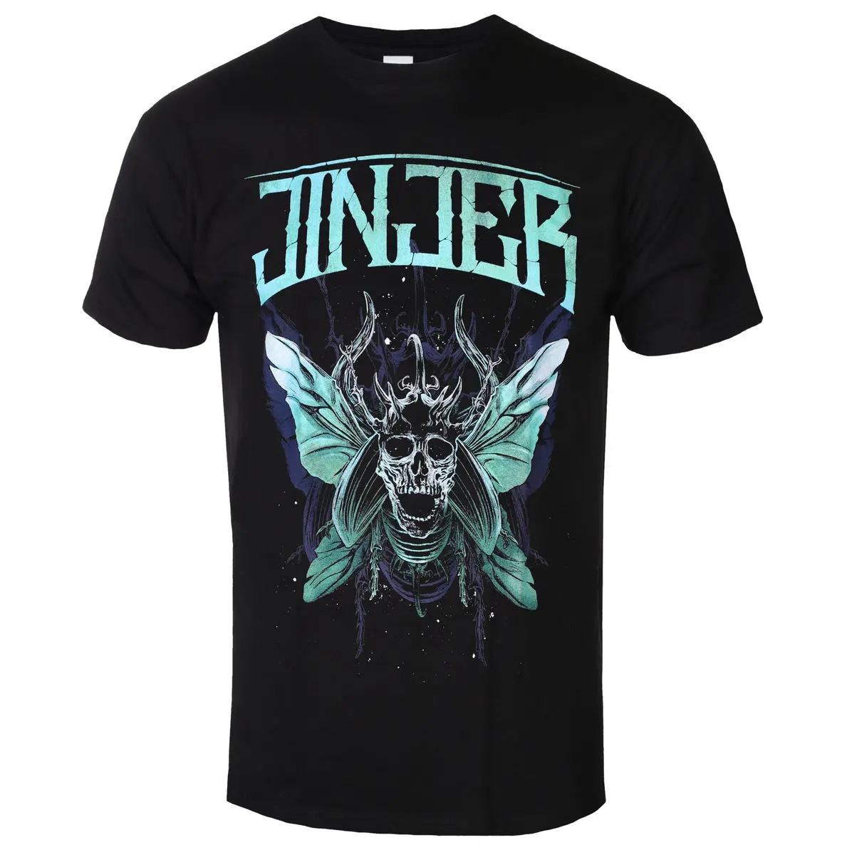 

T-shirt Metal Men's Jinjer - Butterfly Skull - NAPALM RECORDS - Rock OFF 2026 Summer Pure Cottons High-end Luxury Unisex Style