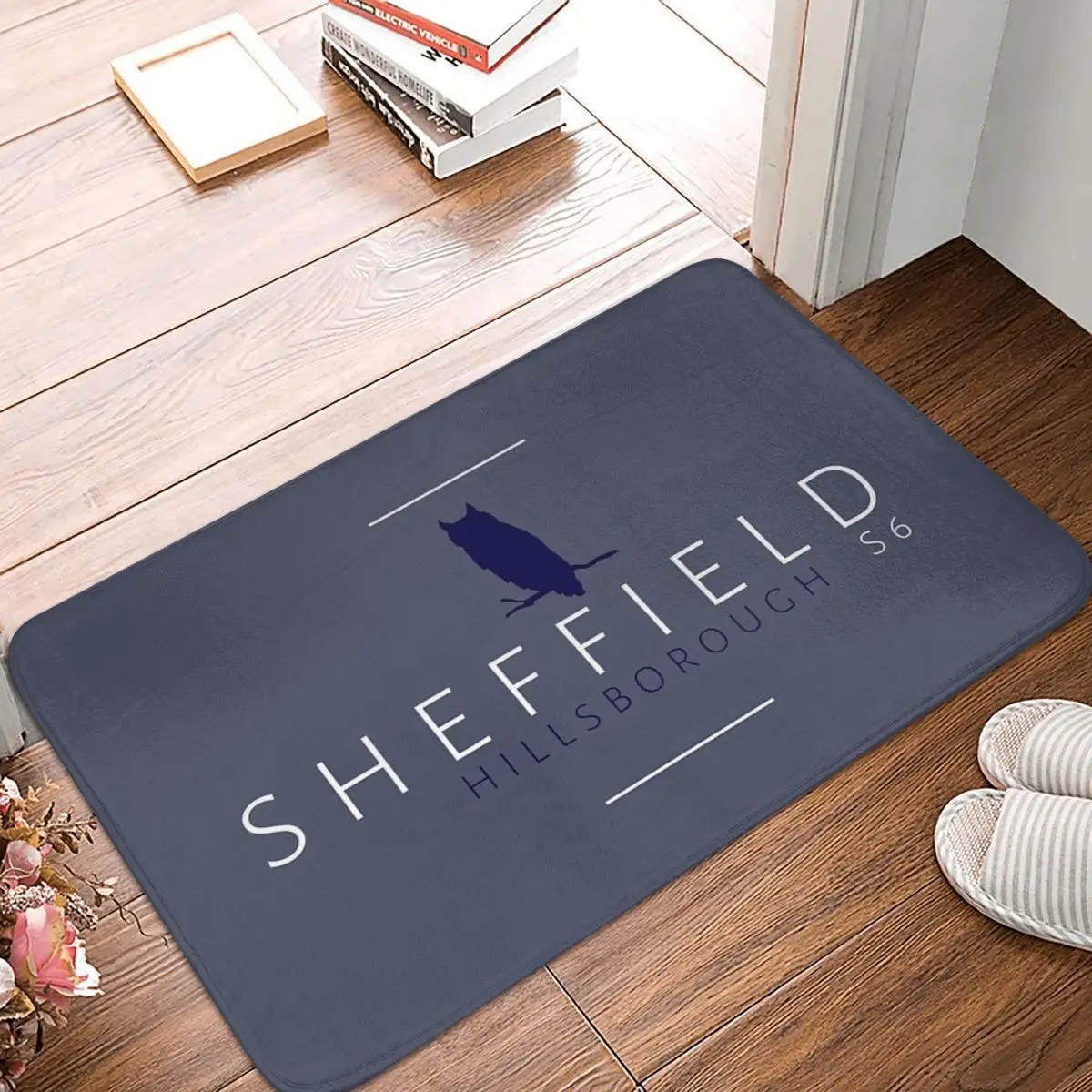 Sheffield Wednesday - Hillsborough Fluffy Soft 40x60cm Carpet Polyester Floor Mats Cute Style Practical Outdoor