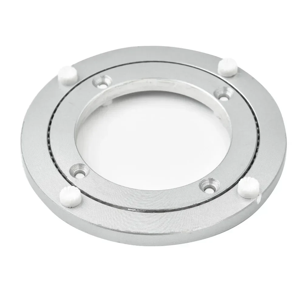 

Aluminum Lazy Susan Bearing Turntable, Uses for Sculpture Base, TV Monitor Stand, Catering Services, Food Display