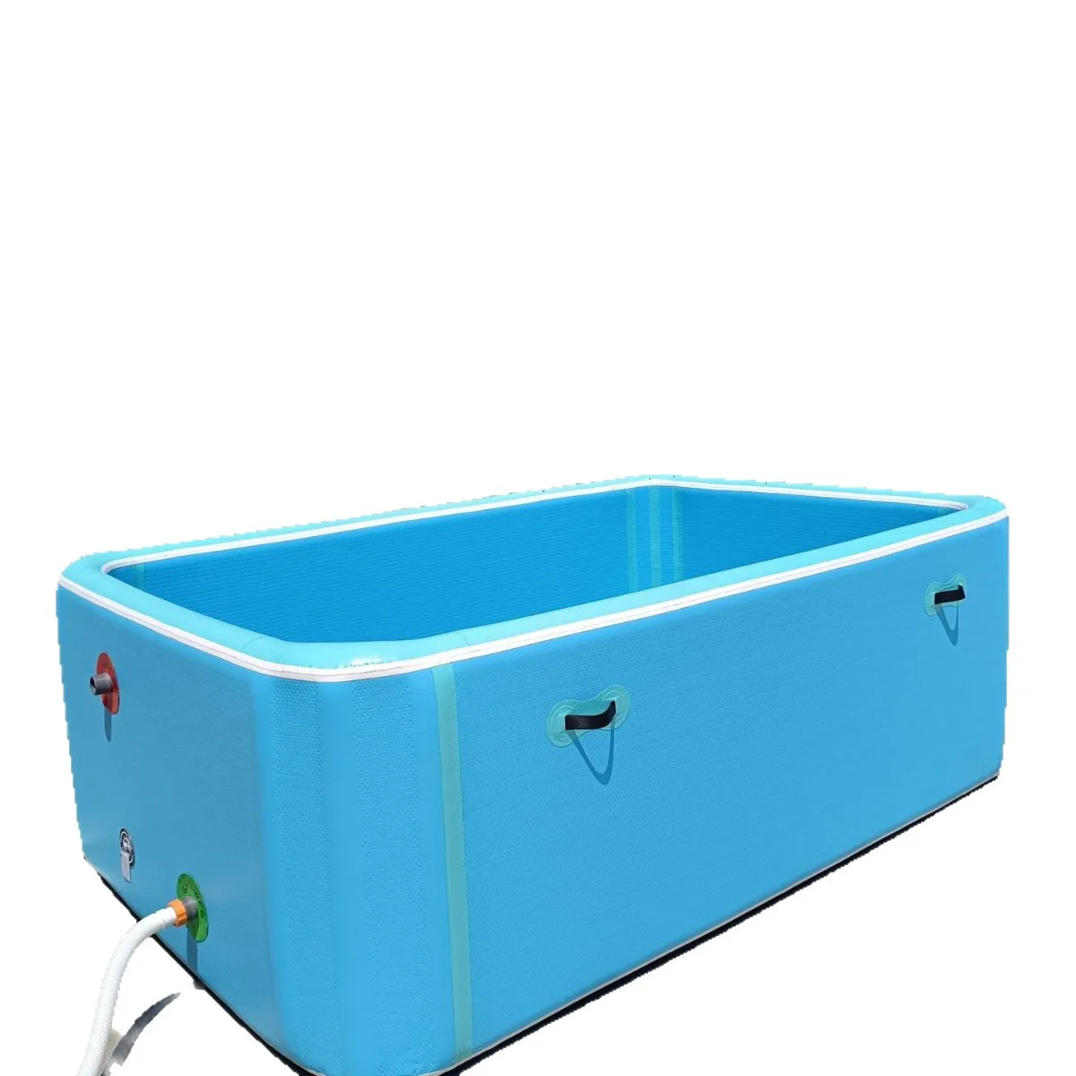 

Inflatable pool household swimming pool pvc brushed folding bracket-free bath pool thickened reservoir fish farming
