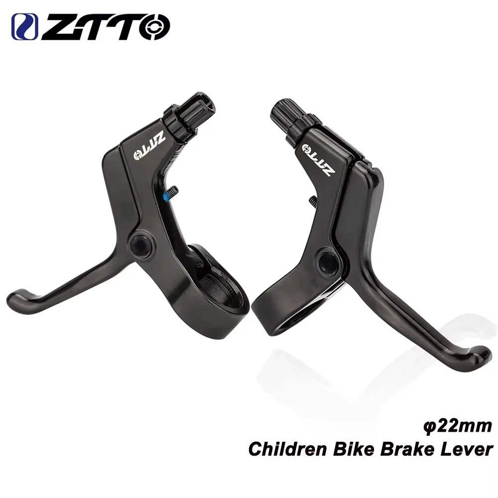 

ZTTO Children Bicycle Brake Lever Handle 1 Pair Bicycle Brake Levers Universal For Kids Bikes 22mm 7/8 inch Handlebar