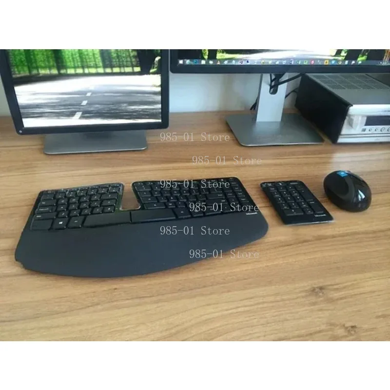Беспроводной комплект клавиатуры и мыши, эргономичный набор для Microsoft Sculpt Ergonomic