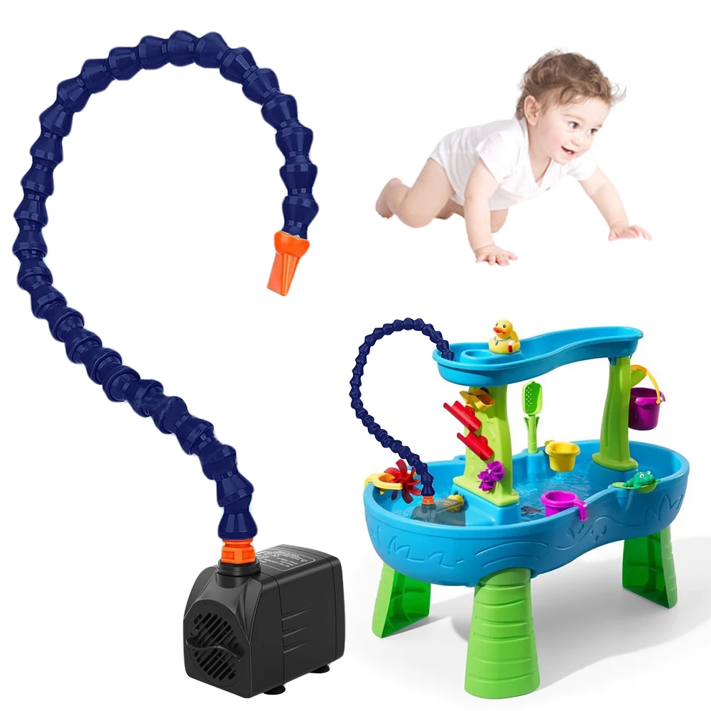 

Kids Sand Water Table Pump Children's Beach Toys Outdoor Pump and Splash Shady Oasis Children DIY Parent-child Interactive Toy