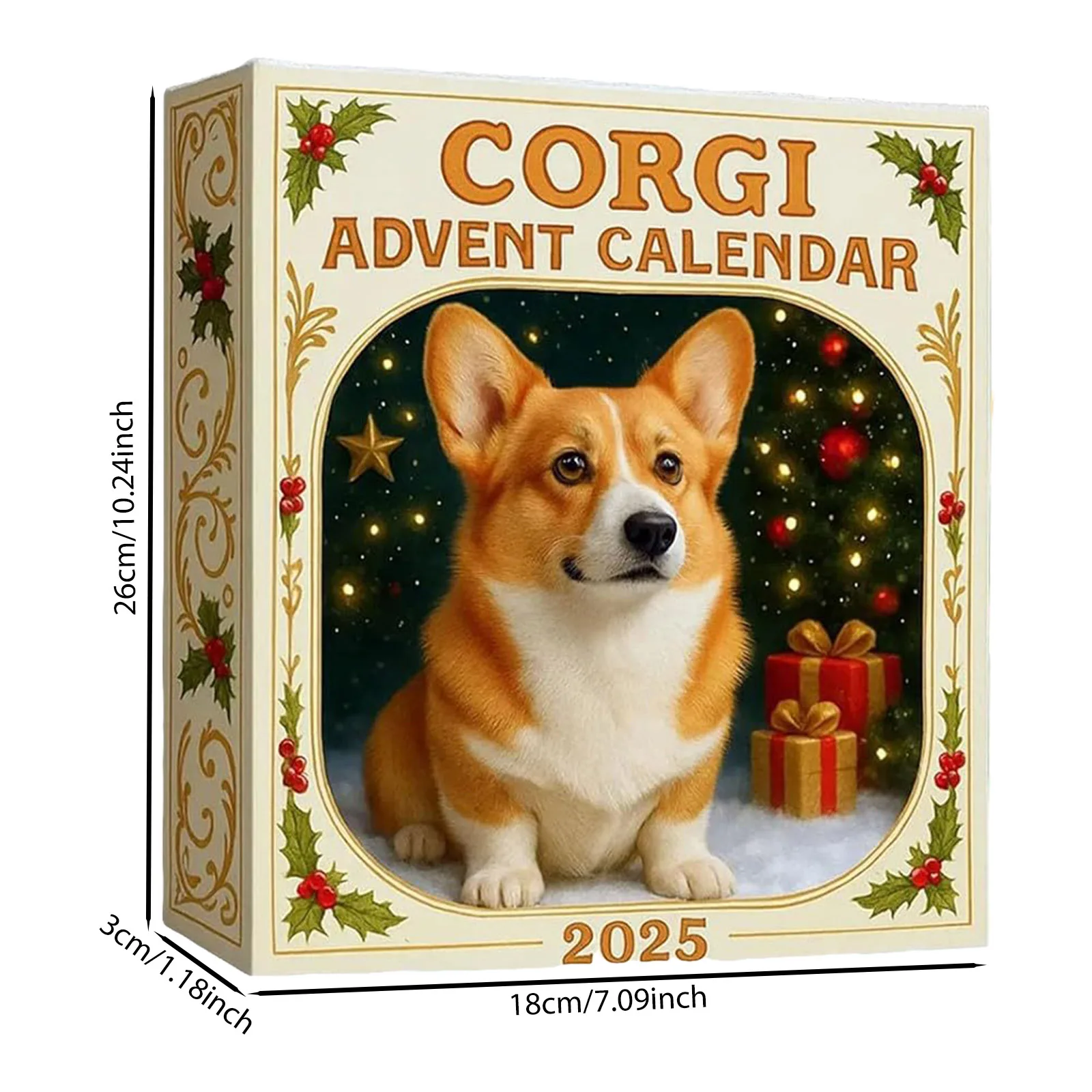 Countdown Clocks Years Days 2025 Year Countdown Set For The Calendar For Corgi Lovers 24 Delightful 3 Minute Sand Timer Metal