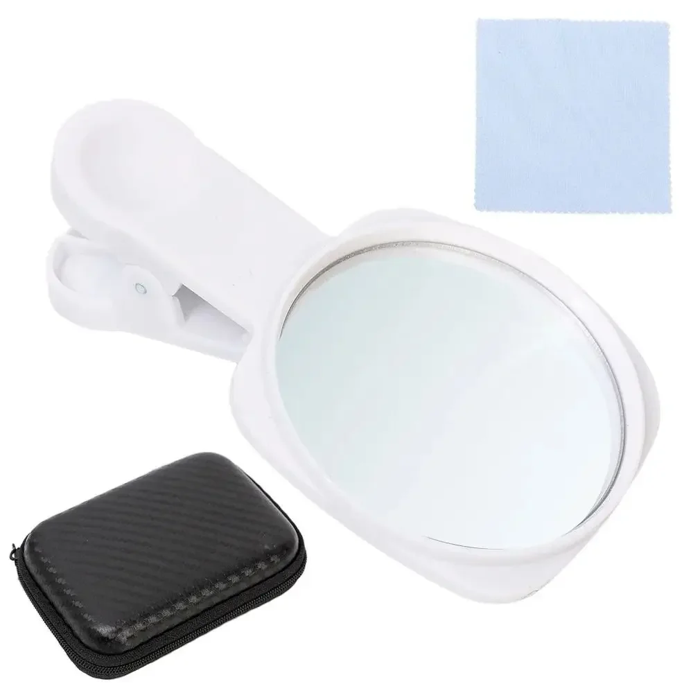 Smartphone Camera Mirror Reflection Shooting Clip Universal Phone Reflection Clip Back Rear HD Lens Selfie Reflector Mirrors