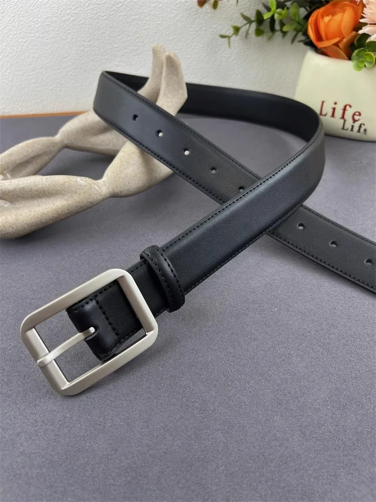 

Женский винтажный корсет из натуральной кожи с квадратной пряжкой, женское пальто с поясом, платье с поясом, широкий пояс J1772