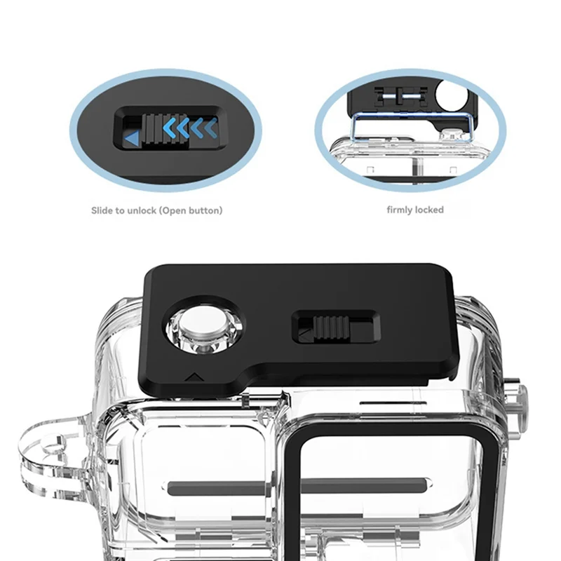 

Waterproof Case Forinsta360 Ace Pro 2 Waterproof Dive Case 60M Housing Underwater Action Camera Accessories-A98U