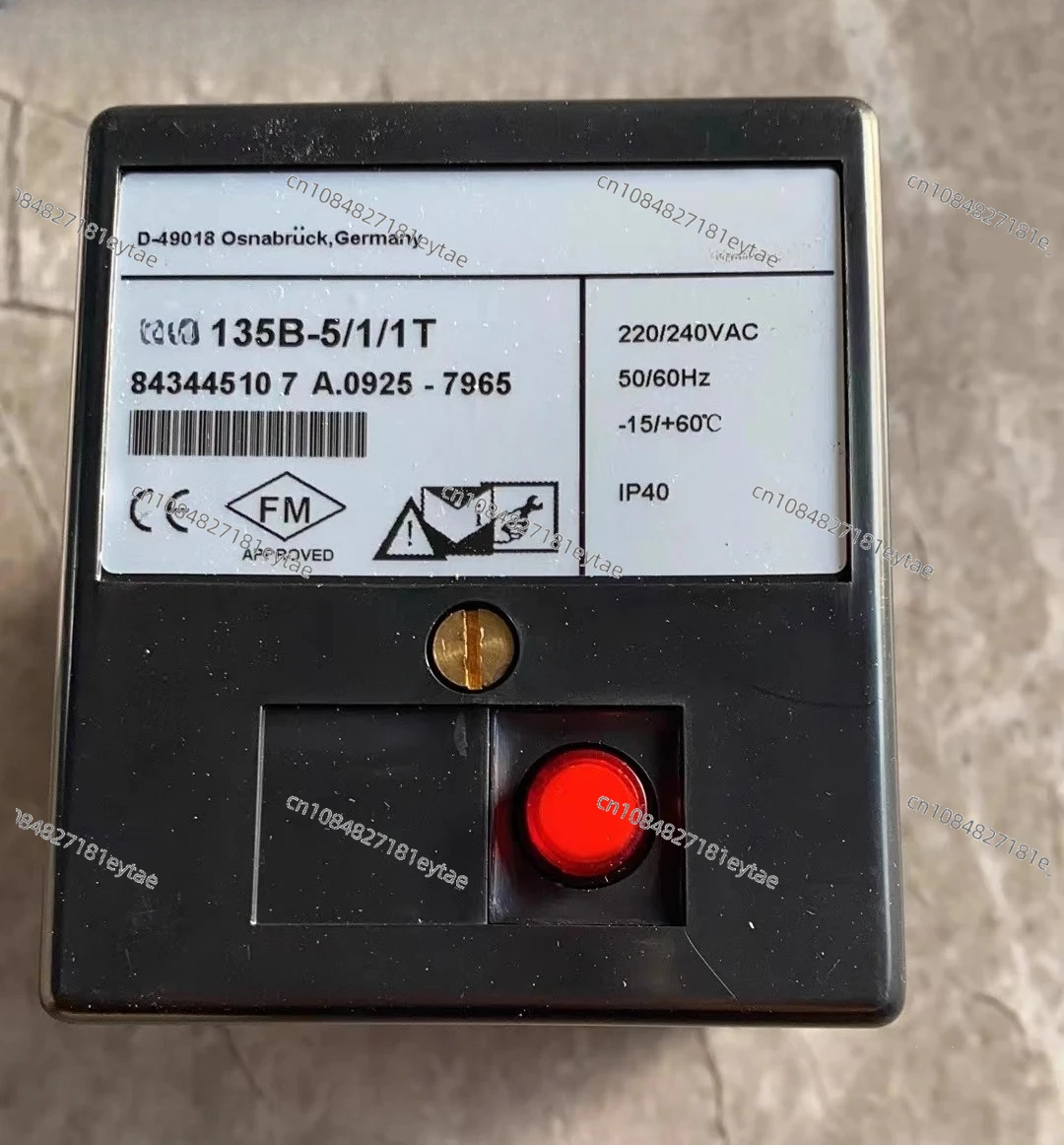 135B igniter IFS135B-3/1/1T, IFS135B-5/1/1T