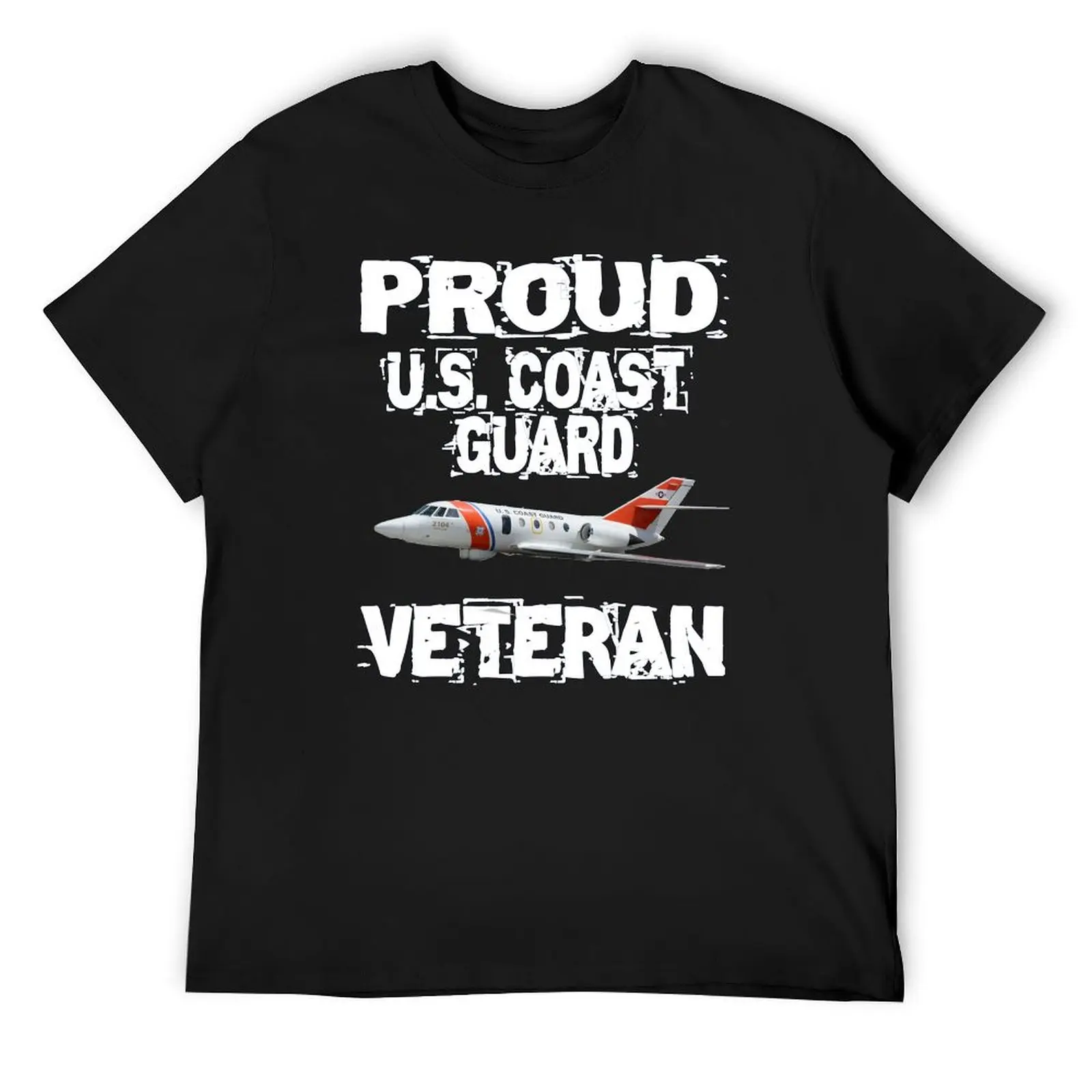 

Proud U.S. Coast Guard Veteran Falcon T-Shirt kawaii clothes plus size clothes sports fans mens graphic t-shirts anime