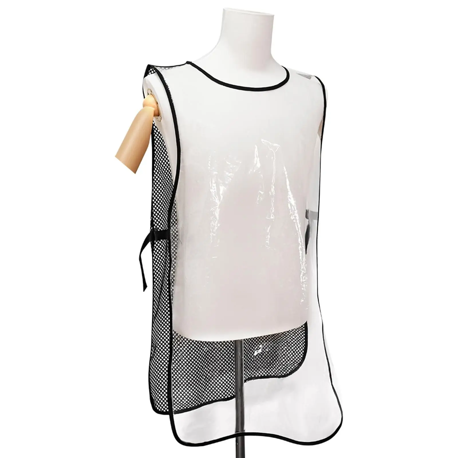 

Hair Stylist Apron Waterproof Apron Lightweight Breathable, Transparent Apron