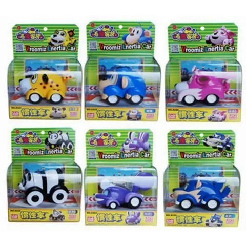 Classic Anime Vroomiz Classic Kawaii South Korea Friction Pull Back Cars Cartoon Toys For Children gift Baby Wind Up Toys