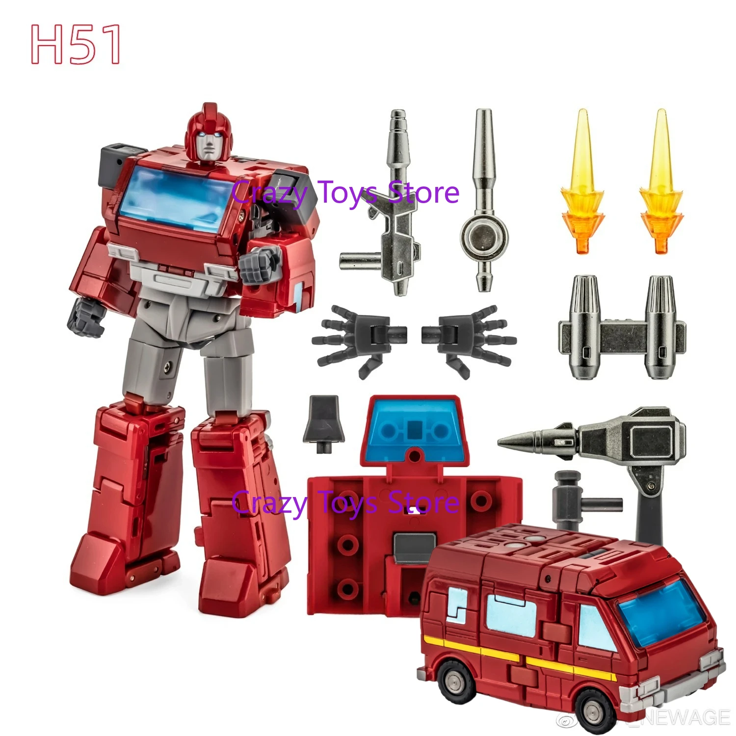 

In Stock Newage Transformation NA H51 Iron Eagle Action Figure Toy Collection Gift with Box