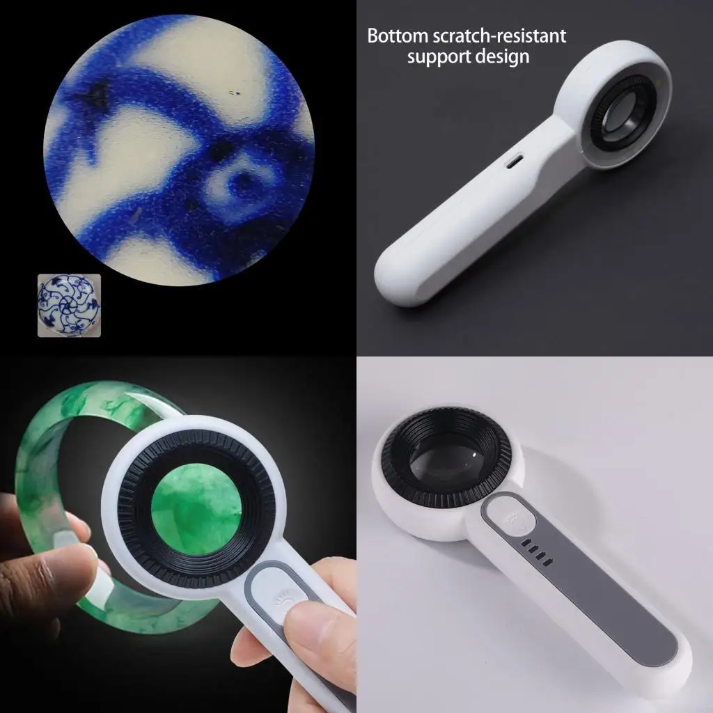  Handheld High Magnification Loupe Perfect for Professional Jewelry Examination
