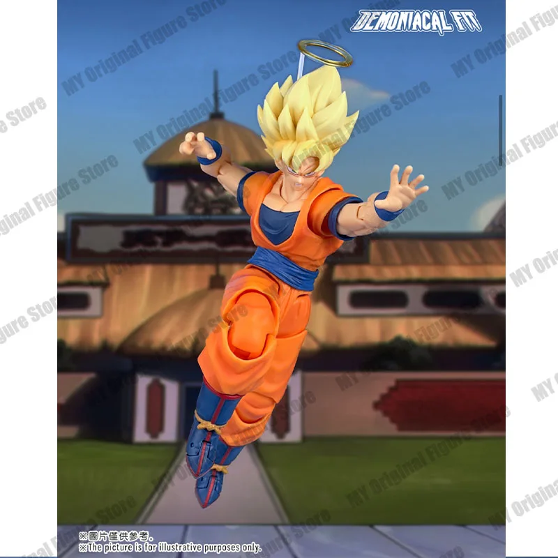 Figura de ação Demoniacal Fit Dragon Ball Super Saiyan Goku 3.0 Corpo Martialista Forever DBZ Guerreiro da outras Estatuetas da costa