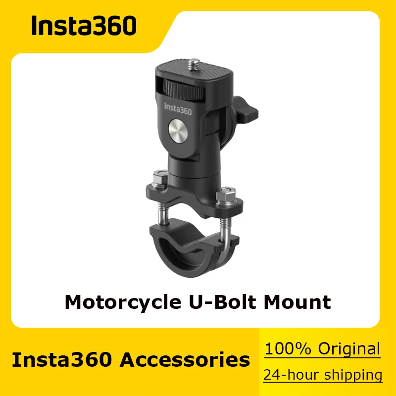 100% Original Insta360 Motorcycle U-Bolt Mount - Official 360 Camera Accessories