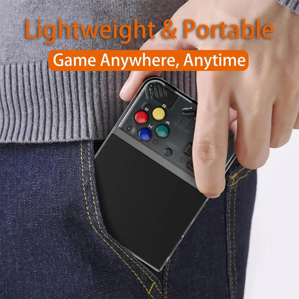 MIYOO Mini Plus Handheld Game Console 3.5Inch IPS Scherm Mini + Klassieke Draagbare Video Game Consoles Met Reistas Hobby gift