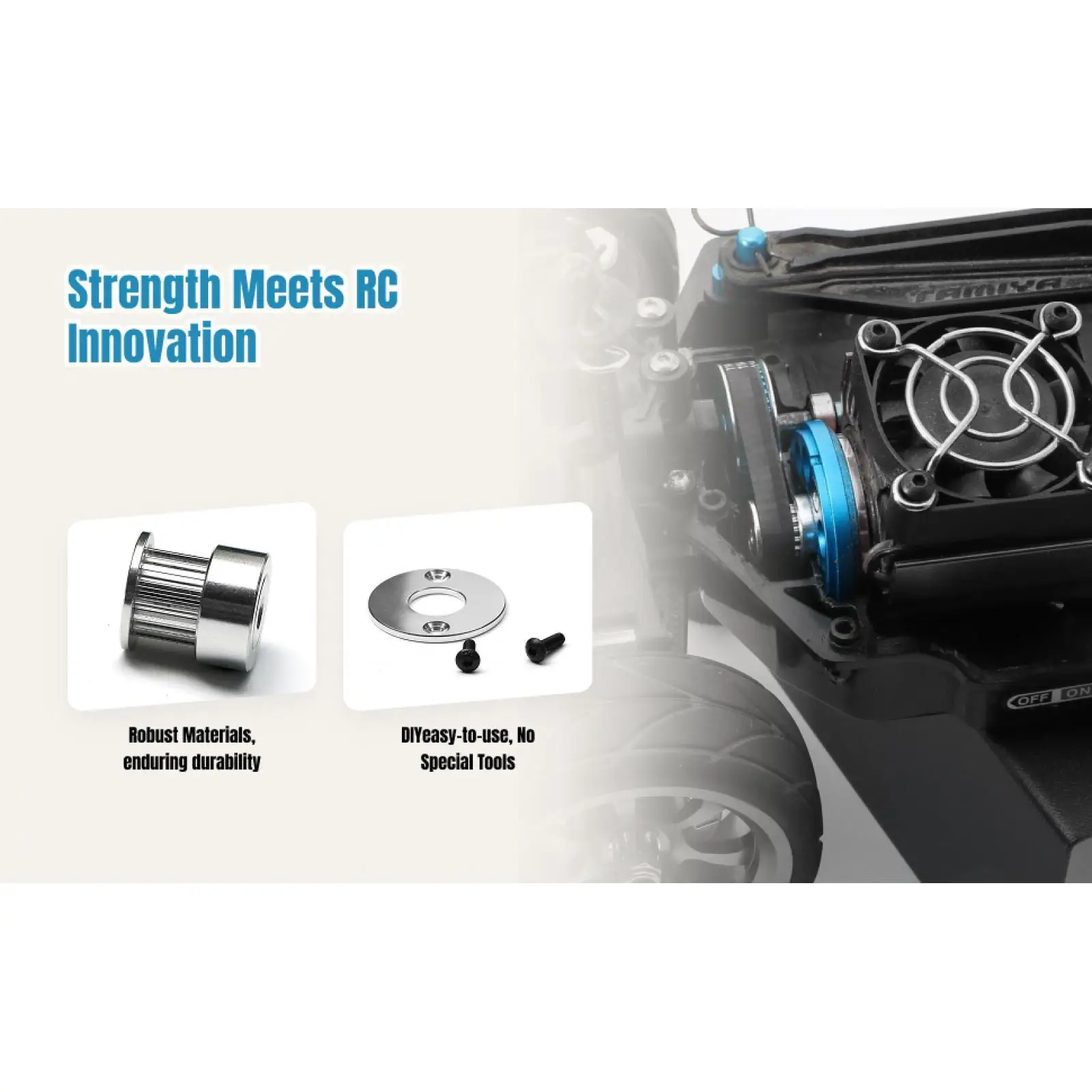 RC Car RC Upgrade Part Premium Assembly Car Accessories Modification TT02