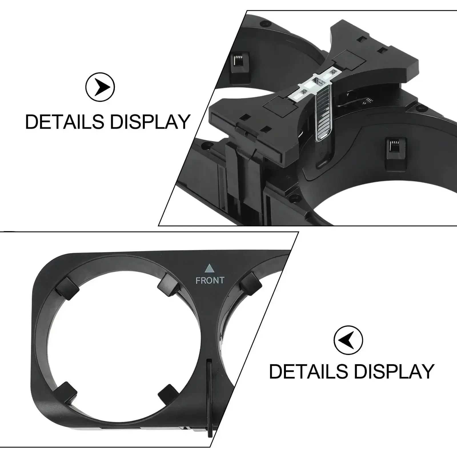 

Tool 1pc A2216801991 Black Centre For Mercedes W221 Front Plastic Cup Holder Cup Holder Brand New High Quality