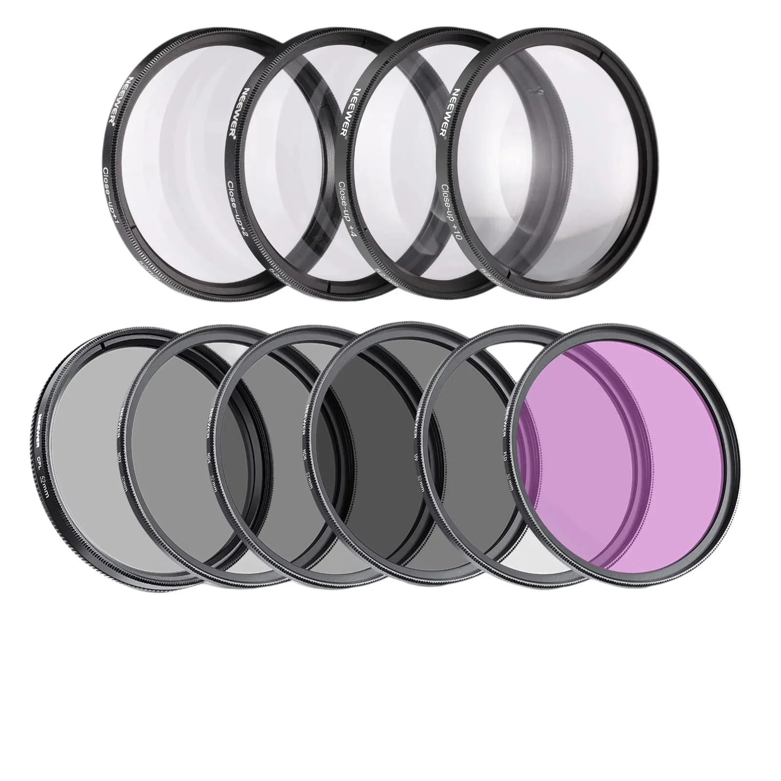 

Camera Filters: UV Filter, Black Soft Filter, Polarizing Filter, Starlight Filter, Soft Focus Filter, Macro Filter, Neutral Dens
