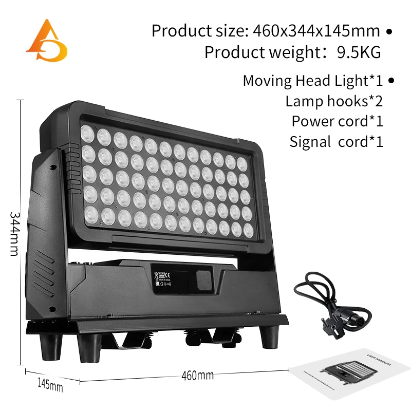 AICPOSE 60x10W RGBW 4in1 IP65 – Outdoor Lighting Architectural Bewertung und Preis