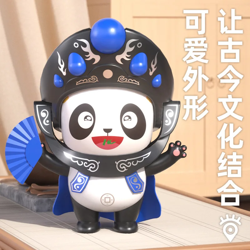 

Popular Guochao Sichuan Opera Panda Face-changing Doll National Quintessence Facebook Doll Souvenir Creative Featured Doll Toy
