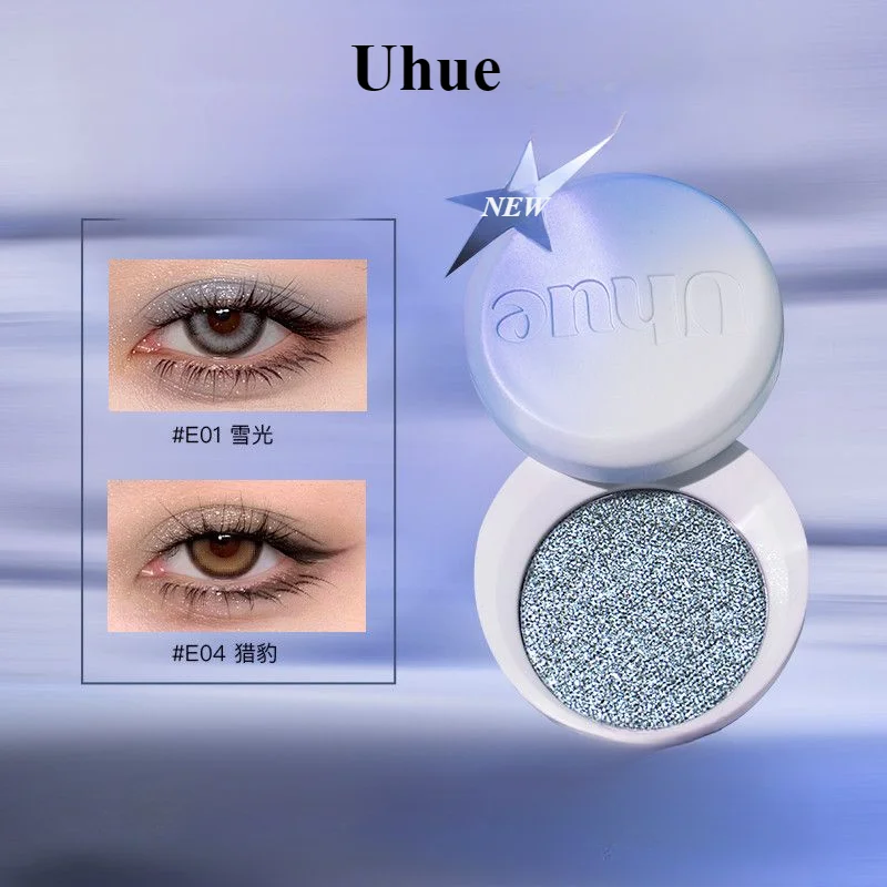 

Uhue Cosmetics Single Eyeshadow Cream Small Smoke Matte Pearlescent Color Long Lasting Natural Delicate Portable Beauty Makeup