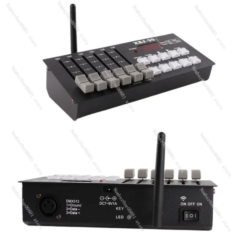 Wireless DMX512 Controller Stage Lighting Mini Simple Small Wireless Console