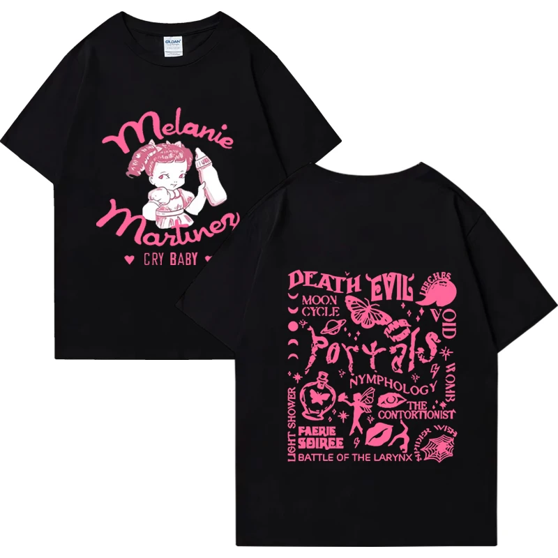 Hot sale Melanine Martinez cry baby harajuku T shirt 2024 Men Women Cute funny short sleeve t-shirts Unisex Pure Cotton clothing