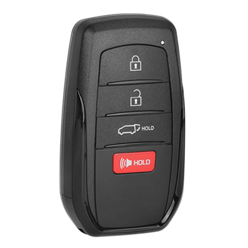 Carte KEYECU: 231451-2561 3HYQ14FBW 8990H-0A010 8990H-0A020 14.3MHz, carte intelligente, télécommande, porte-clés pour Toyota Corolla Cross 2022 – 2024