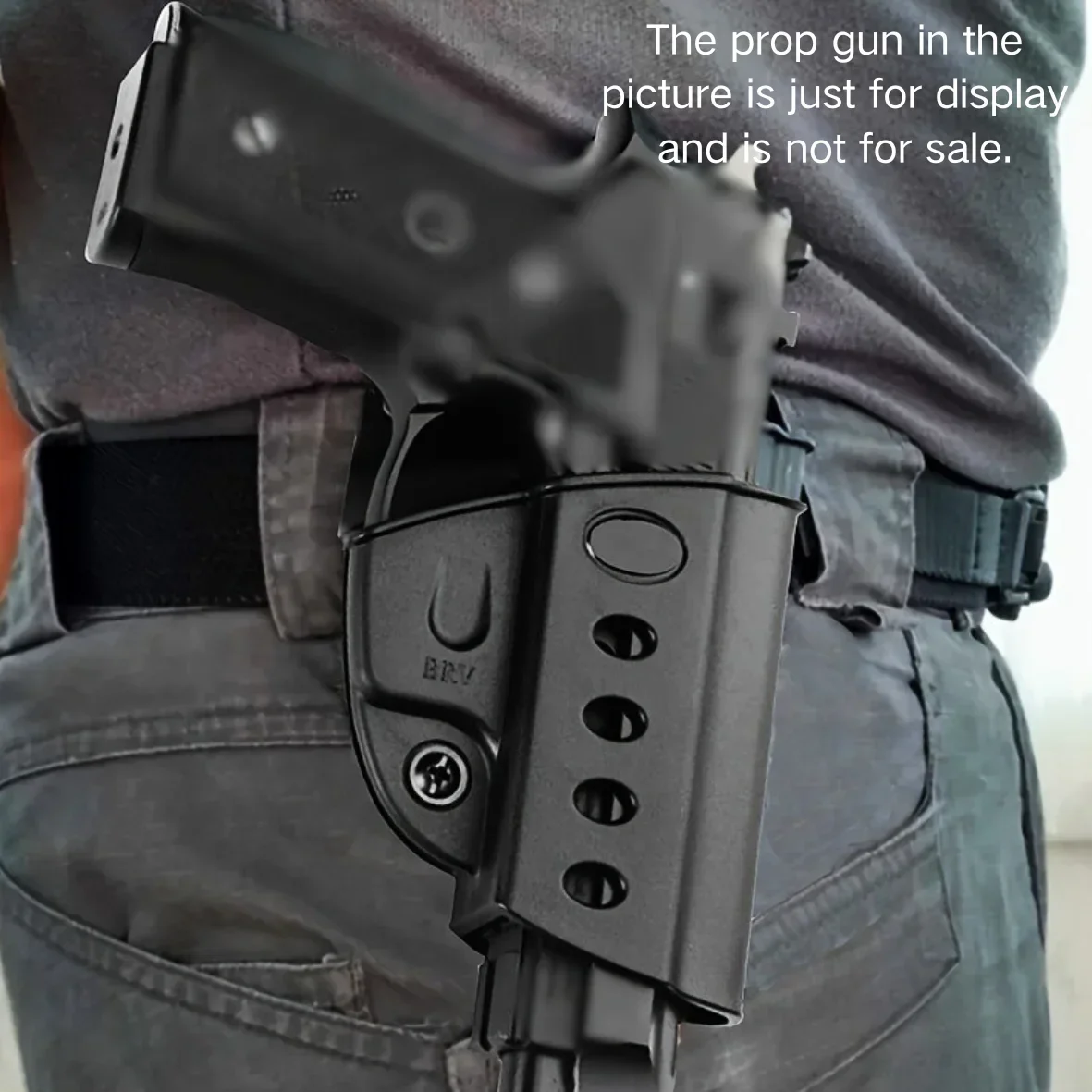 

Наружная кобура для пистолета M9 для правой руки, быстросъемная кобура BRV - кобура для защиты М9, Beretta 92 и т. д.ols; Материал ABS