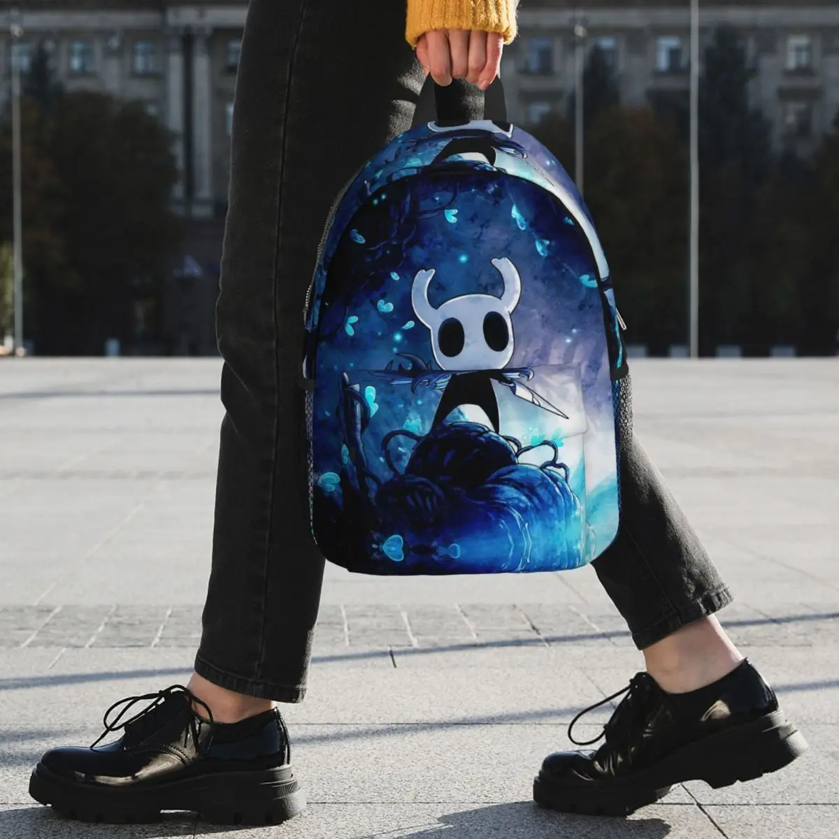 Hollow Knight Backpack Student BookBag Boys Girls School Bag Laptop Shoulder Bags