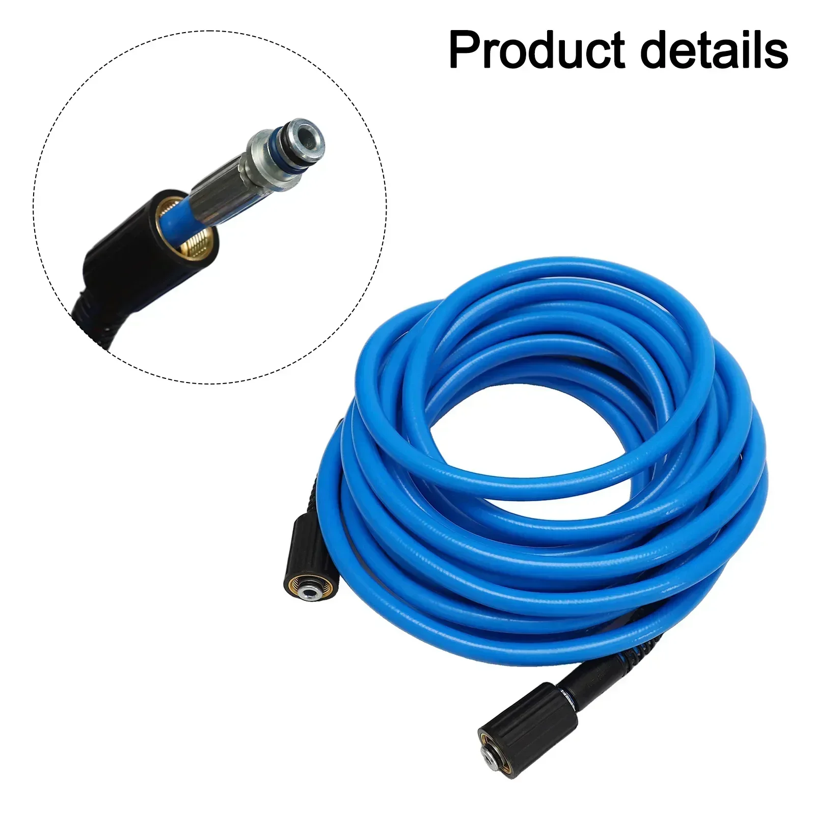 

Hose Extension High Pressure Hose Car Wash Outdoor Cleaning 10 15 20meters Pressure Washer Accessory Easy Handling And Storage